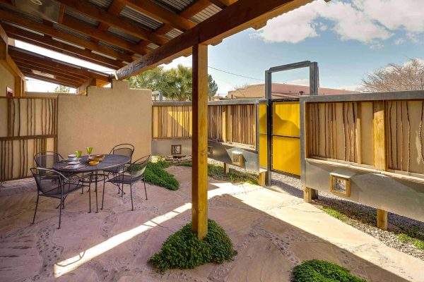 Golden GIrls patio seating at Blackstone Hotsprings
